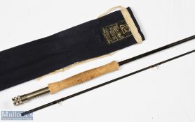 Daiwa Made in Scotland Lochmor-X F906U carbon fibre fly rod 9' 2pc line 6#, double uplocking alloy