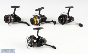 Collection of fixed spool reels, all having good bails and run well. Made up of: 1x Pflueger ZZ in