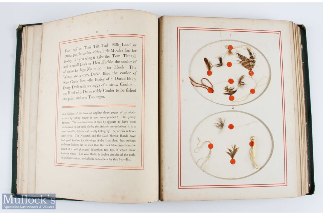 1876 A Quaint Treatise on Flies and Fly Making by an old fisherman W H Aldam, with a collection of - Image 3 of 4