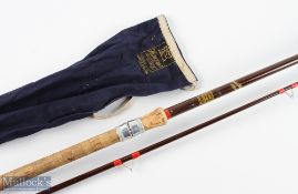 Hardy Richard Walker Avon hollow glass float rod, 10' 2pc, 28