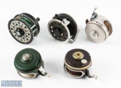 Mitchell France Automatic clockwork reel, light use, runs very well; Shakespeare Fish Hawk