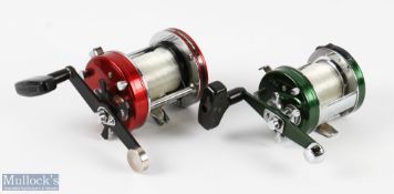 ABU Garcia Ambassadeur 6500 C3 CT Mag-Elite multiplier reel in green finish, foot stamped 070008,