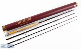 Advanta graphite brook trout fly rod 8' 4pc, line 5#, alloy uplocking reel seat and collar, with
