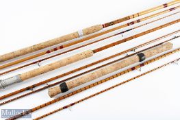 Millwards Matchmaster whole cane/split cane float rod, 10' 6