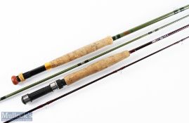 Silver Creek USA graphite brook trout rod 7' 2pc line 4/5#, graphite down locking reel seat, lined