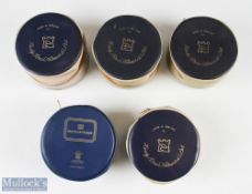 5x Hardy Bros zipped reel cases - no rips and zips perfect, very clean (5)