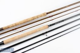 Okuma SLV fly salmon carbon fishing rod, 14' 4pc, line 9/10#, 23