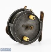 Unnamed Silex stamped Hardy Pat. Alloy casting reel 3 3/165