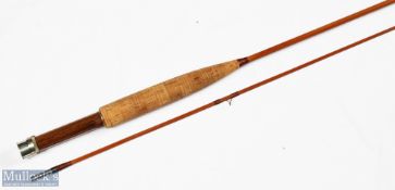 Partridge of Redditch split cane brook fly rod, 6' 6