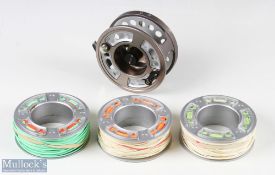 Grey's X-Flite salmon alloy cassette fly reel, 4 1/4