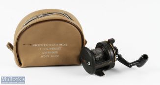 Shimano Triton TLD5 multiplier reel titanium lever drag, counter balance handle, in black finish,