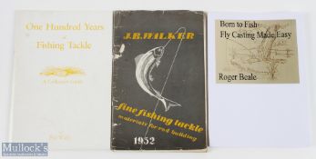 One Hundred Years of Fishing Tackle, A Collectors Guide by Phil Waller 1989 paperback booklet, J B
