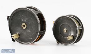Rare Herbert Hatton Hereford alloy fly reel 3 1/2