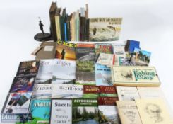 Quantity of Fishing Books and Ephemera, with noted items of 1921 The Way of a Trout Skues, With a