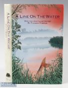 A Line on the Water written & illustrated by Stephen Harper, 1991, signed copy H/b + DJ G+