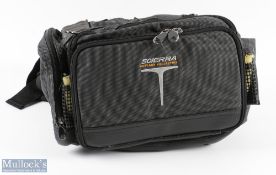 Scierra Outdoor Collection waist tackle bag, large zip close pocket, two zipped pockets with