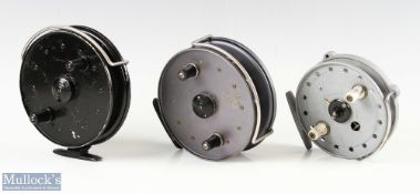 Allcocks England Black Cat trotting reel, 4 1/2