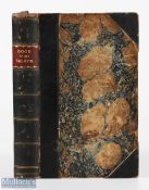 1850 Antique Fishing Book 'The Book of the Salmon' in two parts, part 1 