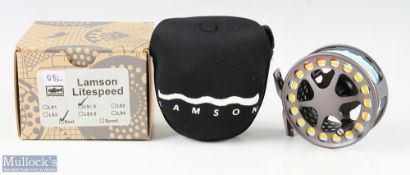 Lamson USA Litespeed LS 1.5 hard Alox lightweight fly reel, 3 14