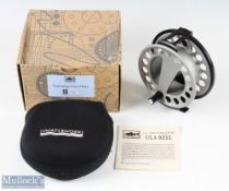 The Waterworks ULA Force 4 salmon fly reel, 4 3/4