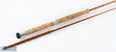 Forrest & Sons Kelso whole cane spliced light salmon/sea trout rod, 9' 6