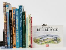 Collection of Salmon and Trout Fly Fishing Books to include: Catching Salmon Richard Waddington