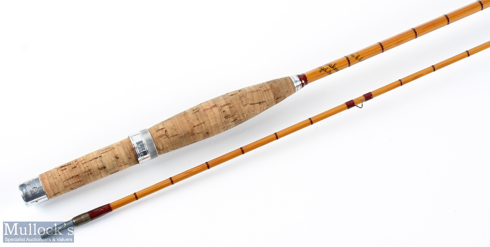 It Gets Better Hardy Alnwick CC de France palakona split cane fly rod H24279 7' 2pc alloy sliding - Image 2 of 3