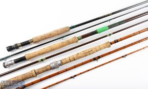Shakespeare Zenith 1640-285 carbon composite fly rod, 10' 2pc line 6/7# composite uplocking reel