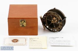 J W Young & Sons Redditch very fine 2030 centrepin alloy reel S/R0823 4