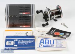 Abu Sweden Ambassadeur 6500C Multiplier Reel Seat No 84-1 rim on/off check, light use, runs well, in
