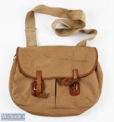Brady Halesowen canvas and leather shoulder fishing bag 11