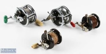 A collection Penn USA Sea Reels: consisting of No 49 Super Mariner, No 348 Master Mariner, Delmar No