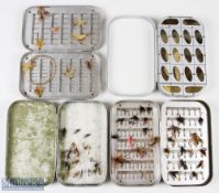 Hardy Bros alloy fly tins 6