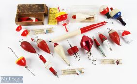 A large collection of American mechanical fishing aids, 19 in total, very interesting