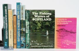Scottish Irish Salmon Trout Fishing Books, to include: Ireland Anglers Guide 1957, Trout and