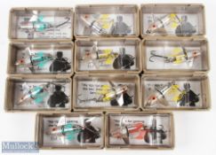 11x Unused 1990s Sensalure Electronic Light and Pulse Fishing Lure as new in original box (11)
