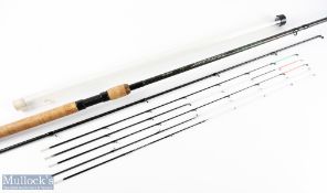 Drennan Match Rod medium feeder carbon rod 12' 2pc, plus five tips, test curve 1oz - 3oz, 20