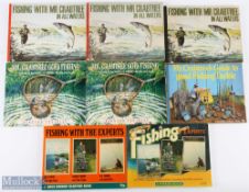 Fishing with Mr Crabtree 1st edition, 2x 4th, Mr Crabtree Goes Fishing x2 1990, Guide To Good