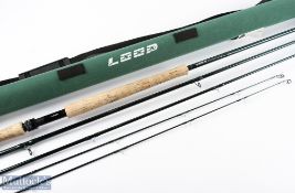 Loop Sweden Green Line adapted graphite salmon fly rod 13' 2