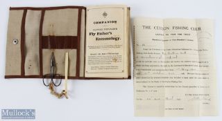 A fine companion to Alfred Ronald's Fly Fishers Entromology, 47 flies tyed to trace with a full