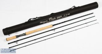 Shakespeare Oracle Switch carbon fly rod 11' 4pc, line 8/9#, alloy double uplocking reel seat, lined