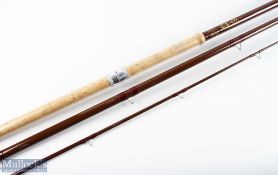 B James in association with Bruce & Walker, hollow glass match rod 13' 3pc, 30