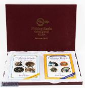 2x signed Fishing Reel Collectors Guides by Phil Waller: Vol. I 