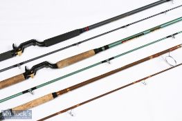 Abu Sweden Atlantic 2535, hollow glass beachcaster rod, 9' 6