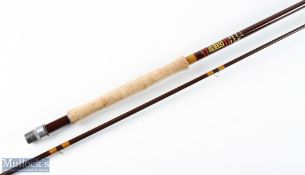 Hardy Bros Richard Walker Superlite glass fly rod 9' 3