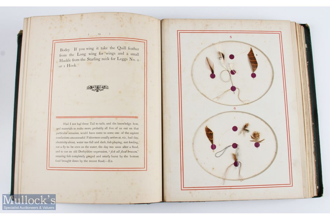 1876 A Quaint Treatise on Flies and Fly Making by an old fisherman W H Aldam, with a collection of - Image 4 of 4