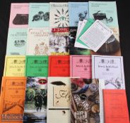 A Collection of Fishing Auction fishing catalogues, magazines and sales brochures to include E