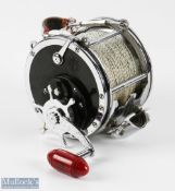 Penn, USA Senator 10/0 Big Game and Deep Water Reel chromed frame with Bakelite end plates, on/off