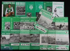 Selection of Hibernian programmes 1956/57 Aberdeen (SC), 1957/58 Dundee Utd (SC), 1958/59 Partick