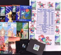 Rugby World Cup Programme Selection (10): 1991 Final, Aus v NZ semi & Zimbabwe's RWC Guide; 1995